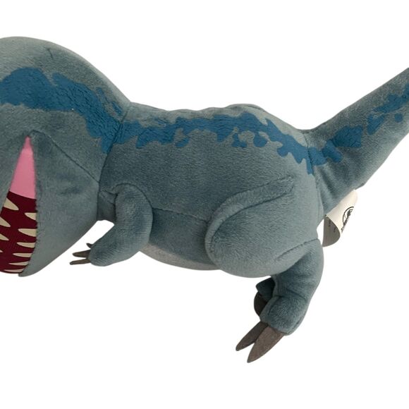 Jurassic World Fallen Kingdom Blue Raptor Plush Stuffed Dinosaur Velociraptor - Picture 3 of 9